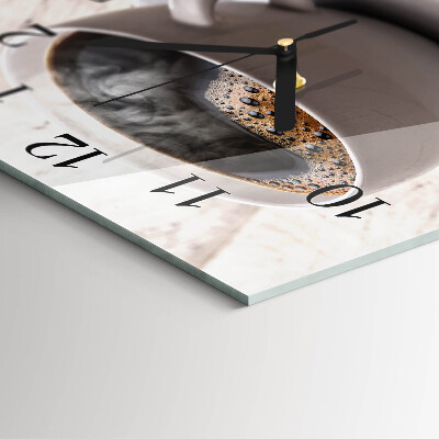 Reloj de vidrio Café