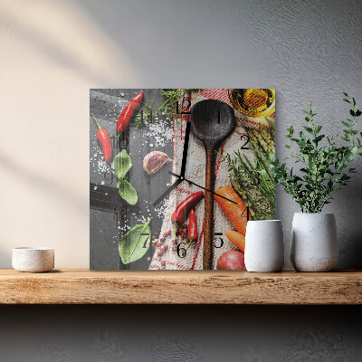 Reloj de vidrio Especias