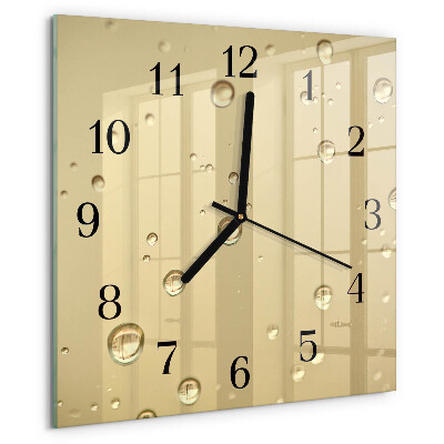 Reloj de vidrio Gotas