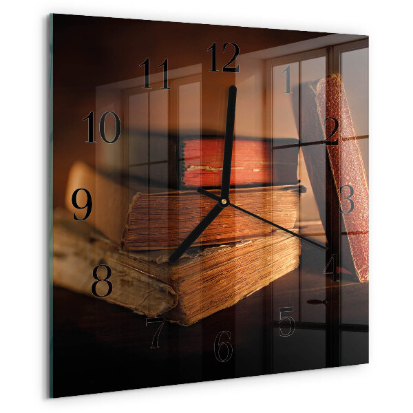 Reloj de vidrio Libro