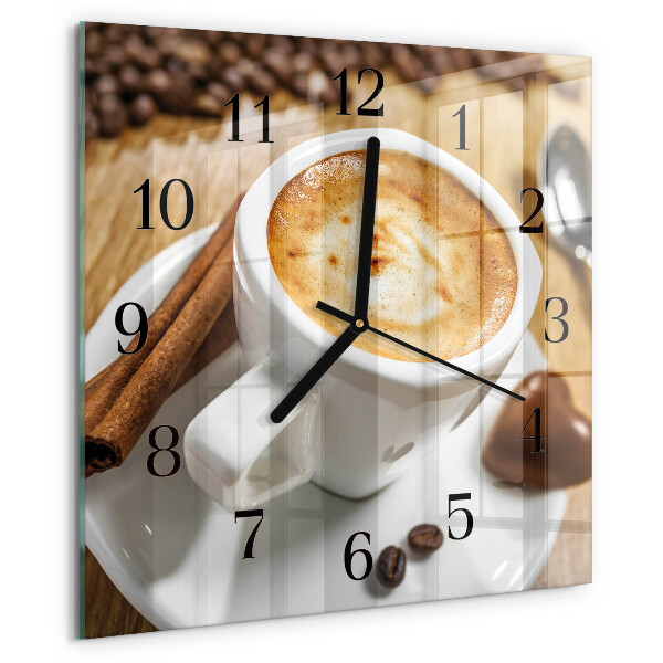 Reloj de vidrio Café