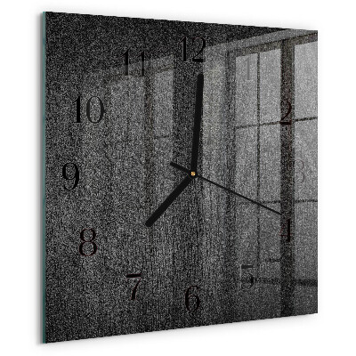 Reloj de vidrio Madera