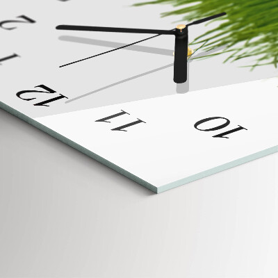 Reloj de vidrio Césped
