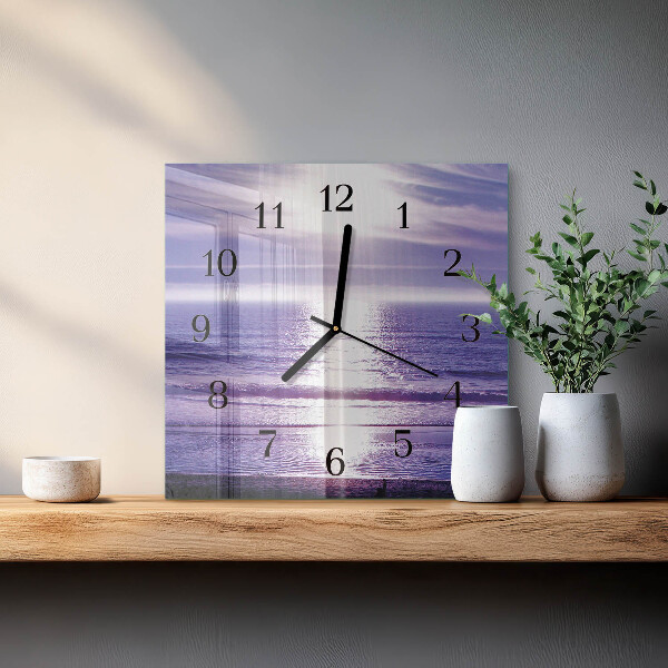 Reloj de vidrio Mar