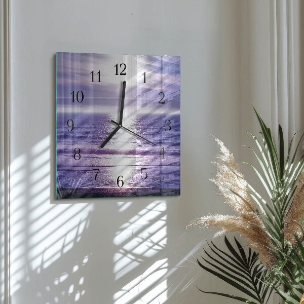 Reloj de vidrio Mar