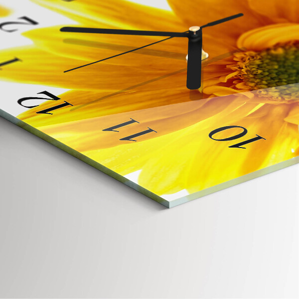 Reloj de vidrio Flor