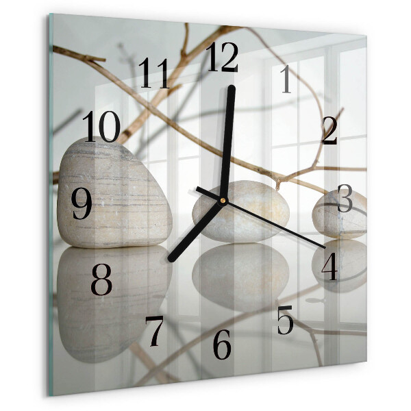 Reloj de vidrio Piedras