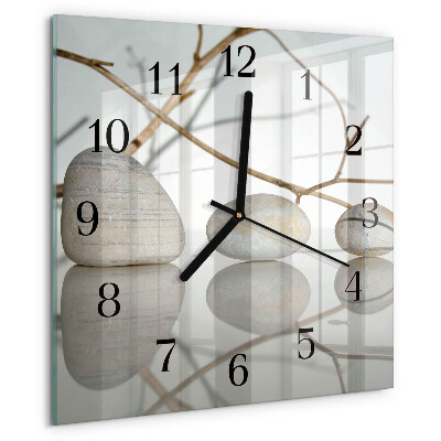Reloj de vidrio Piedras