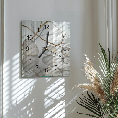Reloj de vidrio Piedras