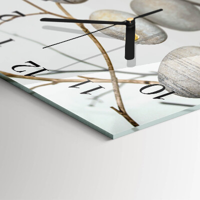 Reloj de vidrio Piedras