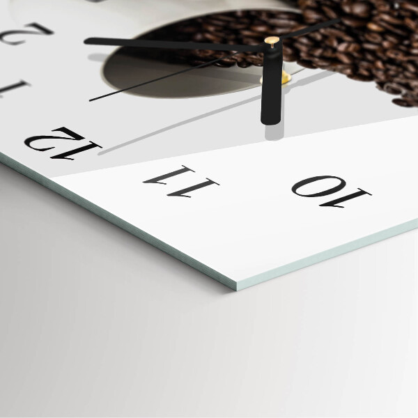 Reloj de vidrio Taza de café