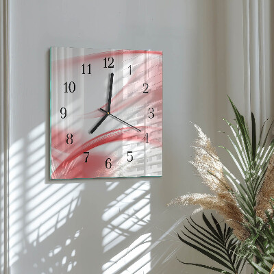 Reloj de vidrio Arte abstracto