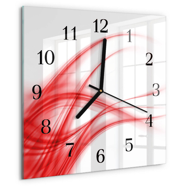 Reloj de vidrio Arte abstracto