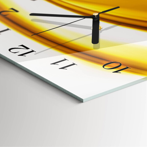Reloj de vidrio Arte abstracto