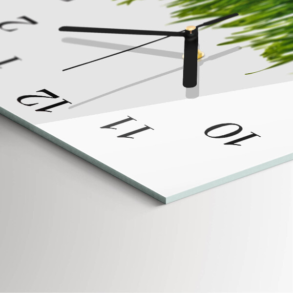 Reloj de vidrio Césped