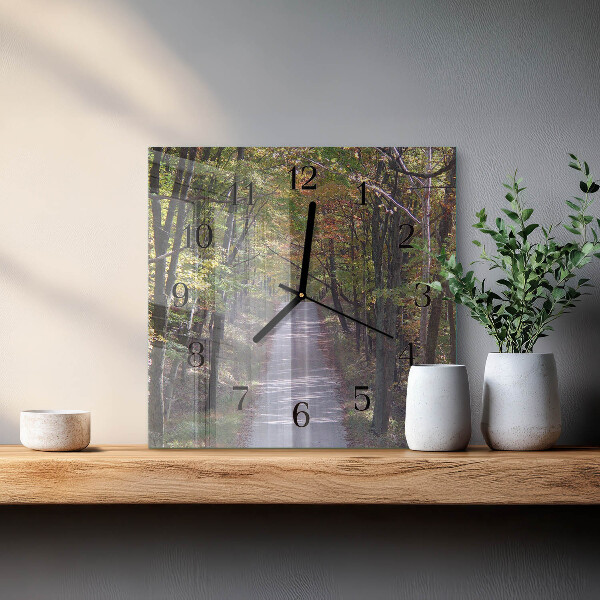 Reloj de vidrio Sendero forestal