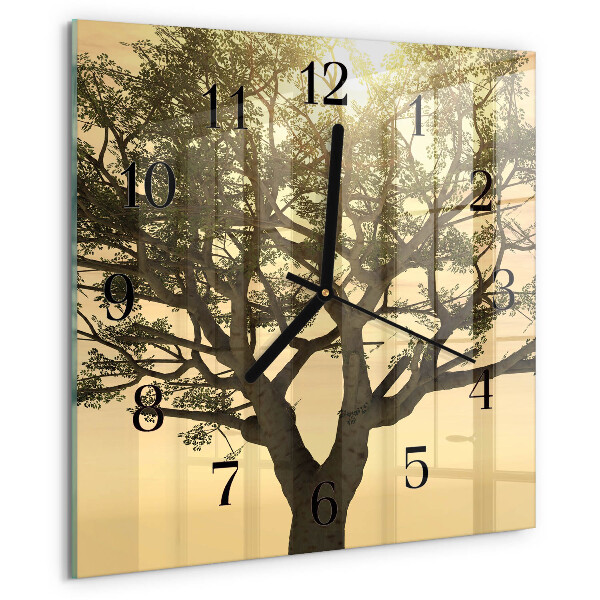 Reloj de vidrio Árbol