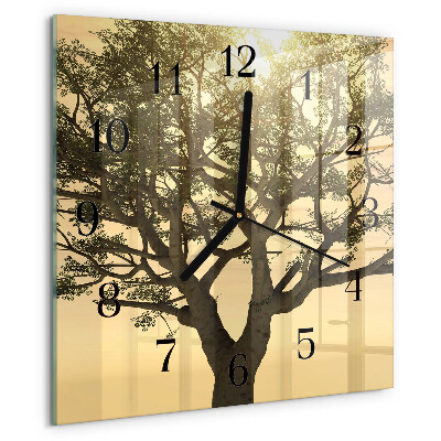 Reloj de vidrio Árbol