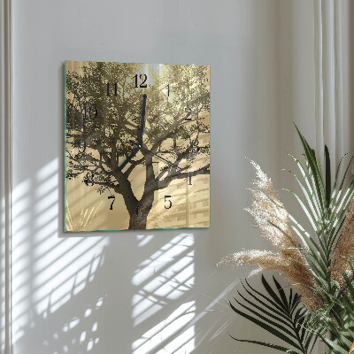Reloj de vidrio Árbol