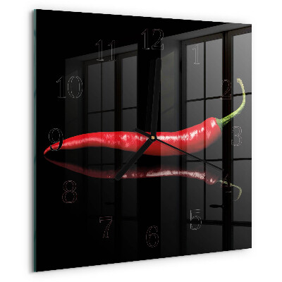 Reloj de vidrio Ají picante