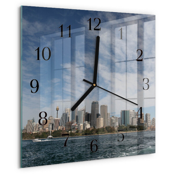 Reloj de vidrio Ciudad