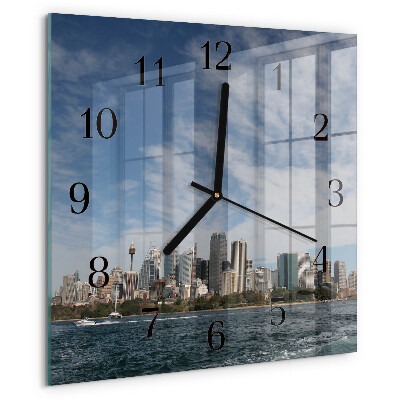Reloj de vidrio Ciudad