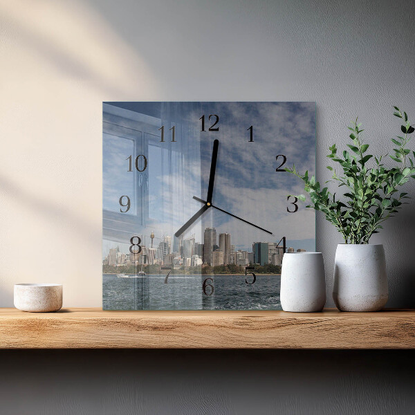Reloj de vidrio Ciudad