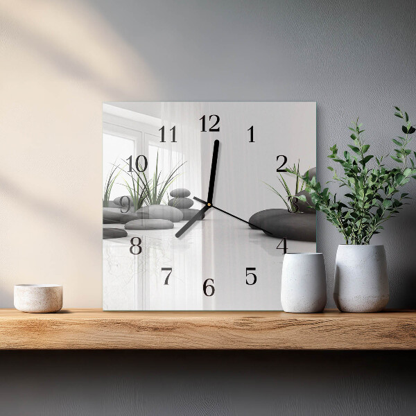 Reloj de vidrio Spa de piedra