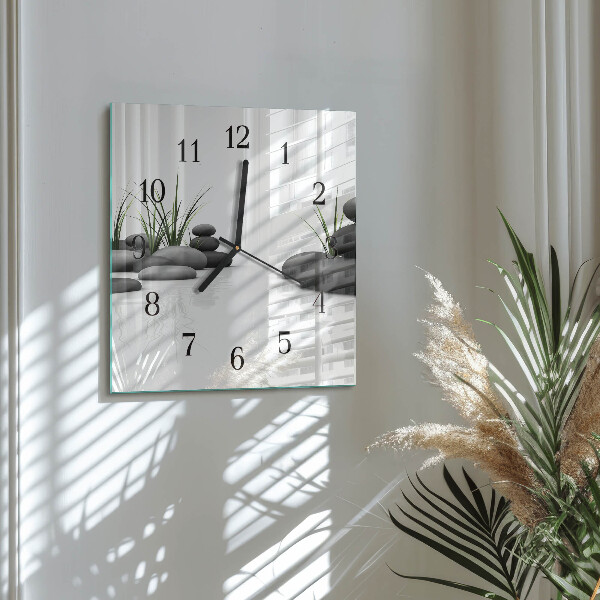 Reloj de vidrio Spa de piedra
