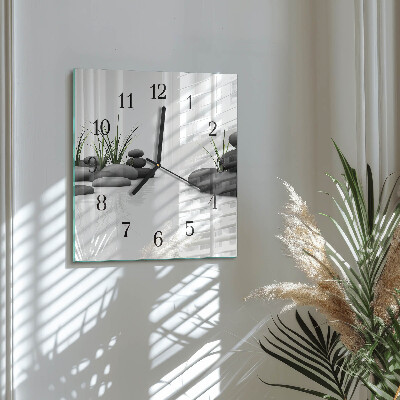 Reloj de vidrio Spa de piedra
