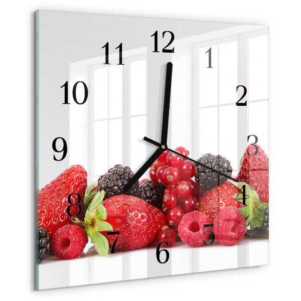 Reloj de vidrio Fruta