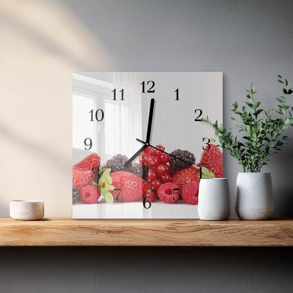 Reloj de vidrio Fruta