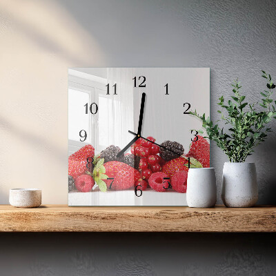 Reloj de vidrio Fruta