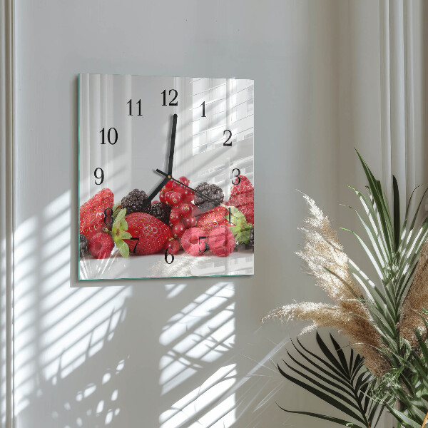 Reloj de vidrio Fruta