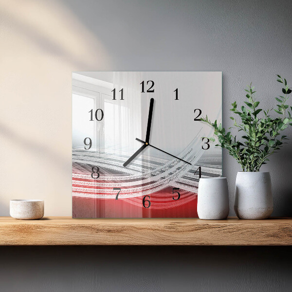 Reloj de vidrio Abstracción