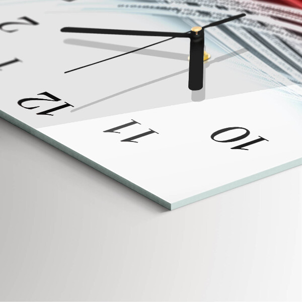 Reloj de vidrio Abstracción