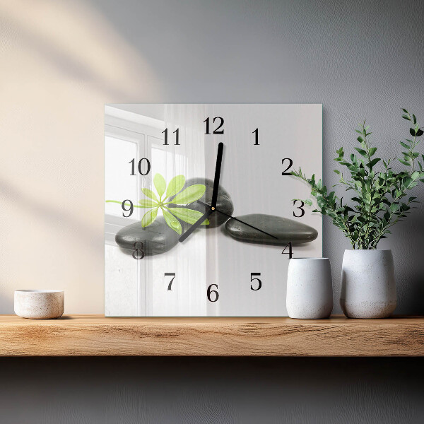 Reloj de vidrio Piedras