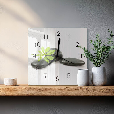 Reloj de vidrio Piedras