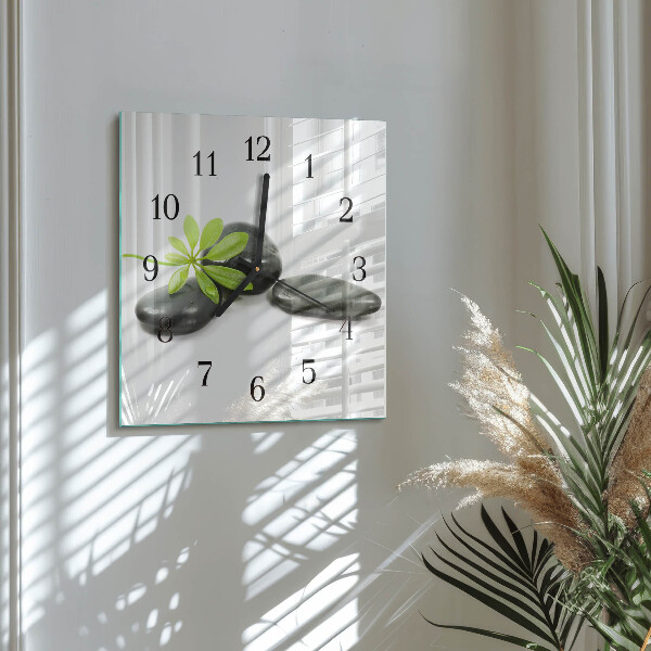 Reloj de vidrio Piedras