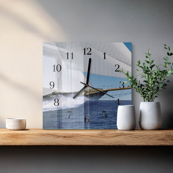Reloj de vidrio Velero