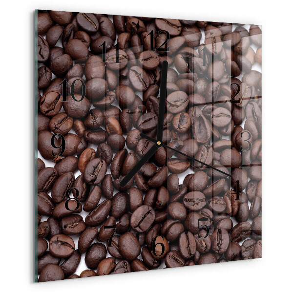 Reloj de vidrio Granos de café