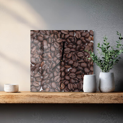 Reloj de vidrio Granos de café