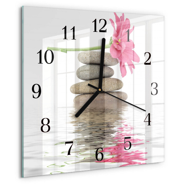 Reloj de vidrio Piedras