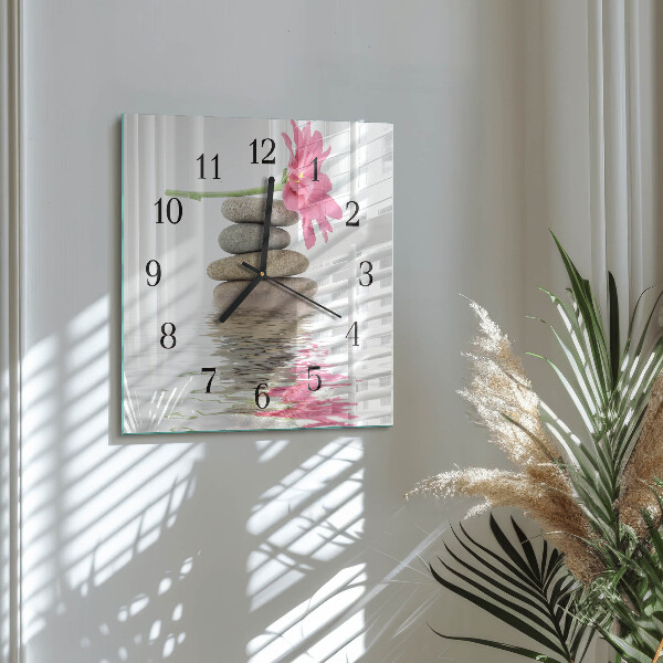 Reloj de vidrio Piedras