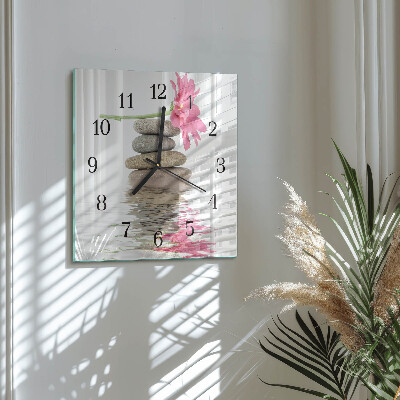 Reloj de vidrio Piedras