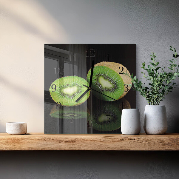 Reloj de vidrio Kiwi