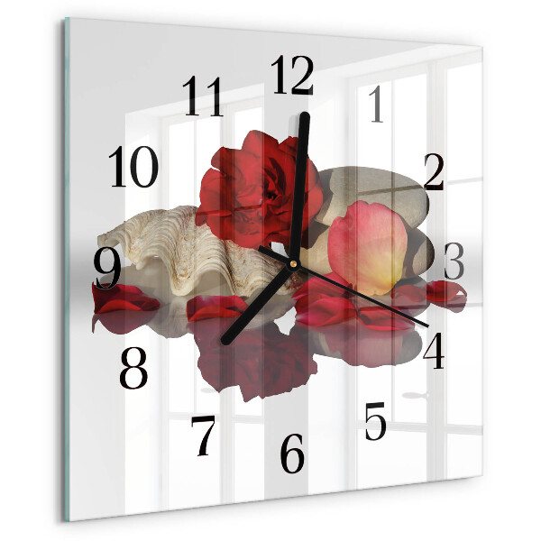 Reloj de vidrio Rose Bowl