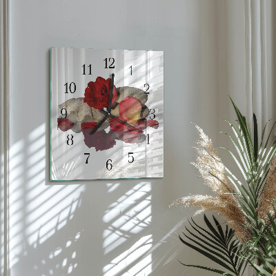 Reloj de vidrio Rose Bowl