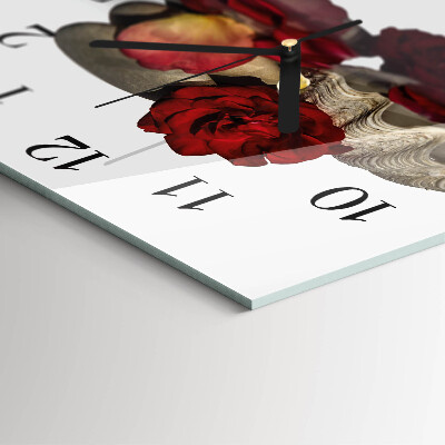 Reloj de vidrio Rose Bowl
