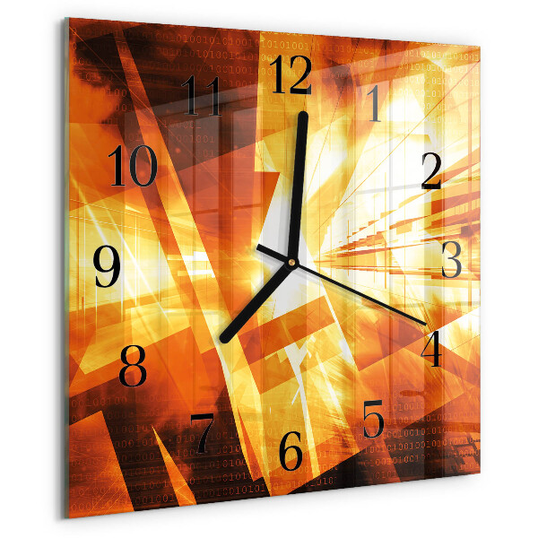 Reloj de vidrio Abstracción